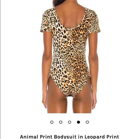 NWOT J O A leopard bodysuit - Picture 4 of 7